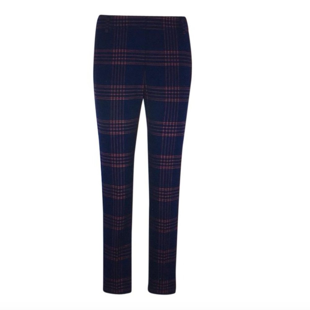 brand new Tory Burch Navy and Pink Pants